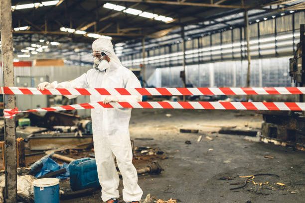 Professional Crime Scene Cleanup technician working in New Market, TN
